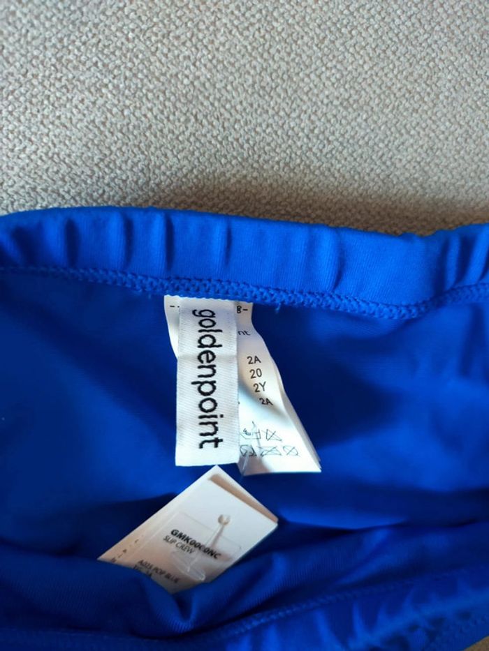 Maillot de bain garçon bleu – Goldenpoint – Taille 2 ans – Neuf avec étiquette - photo numéro 4