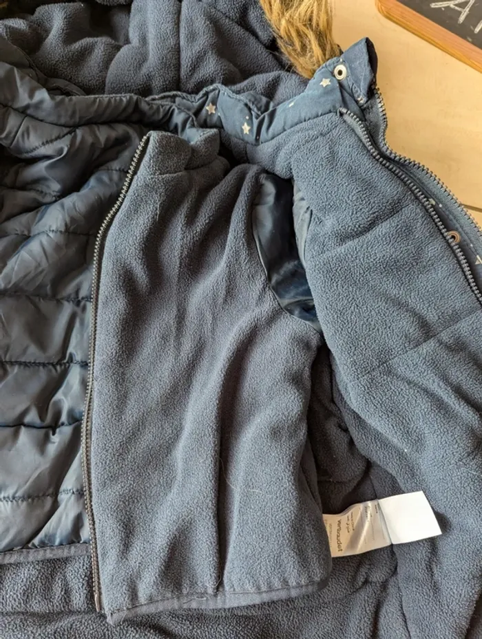 Parka 2 en 1 étoiles Verbaudet 3 ans - photo numéro 6