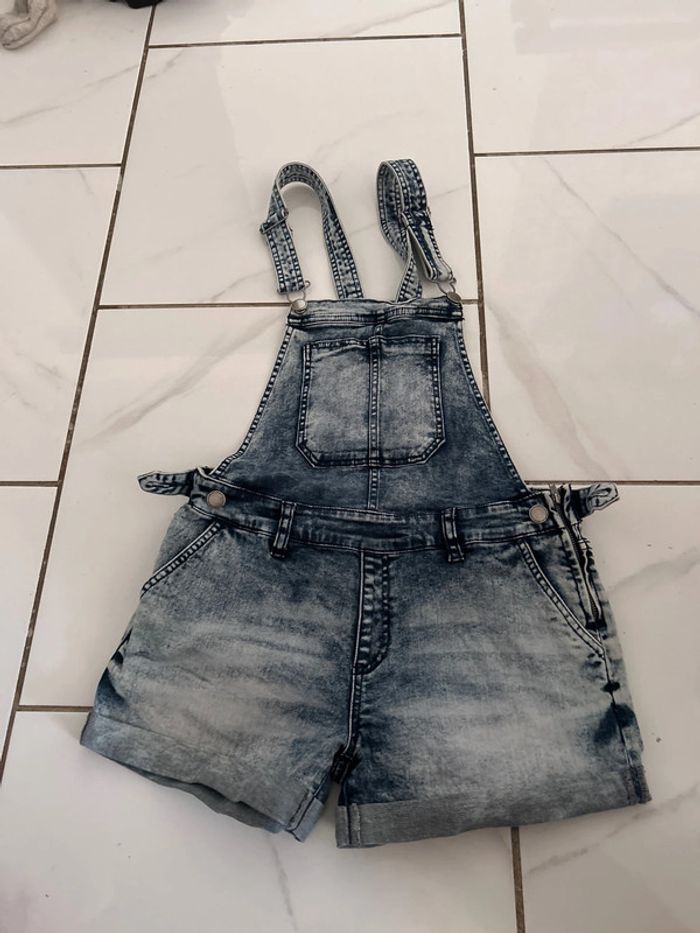 Salopette short