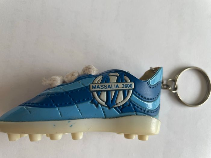 Porte-clé OM, Olympique de Marseille, foot , Massalia 2600, début des années 2000, vintage , collection - photo numéro 5