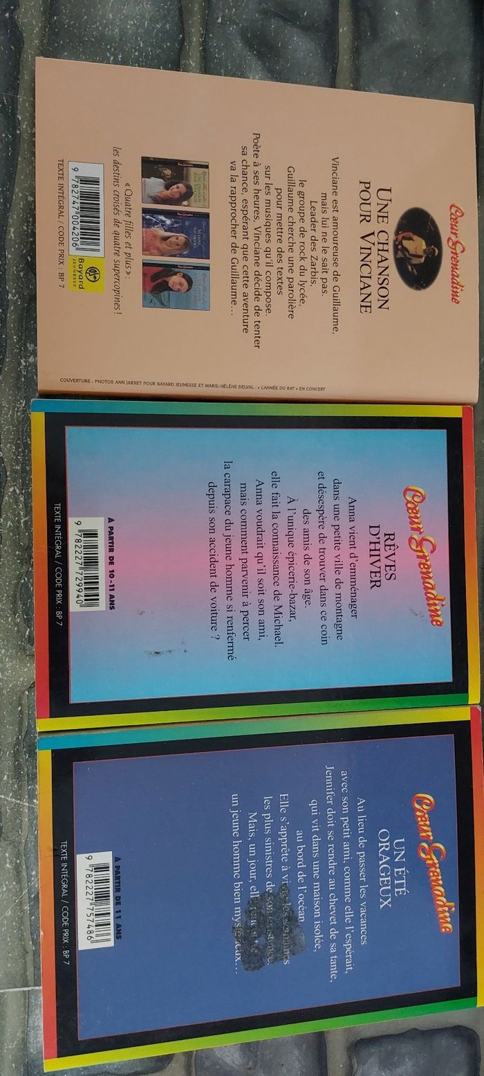 Livres coeur grenadine - photo numéro 2