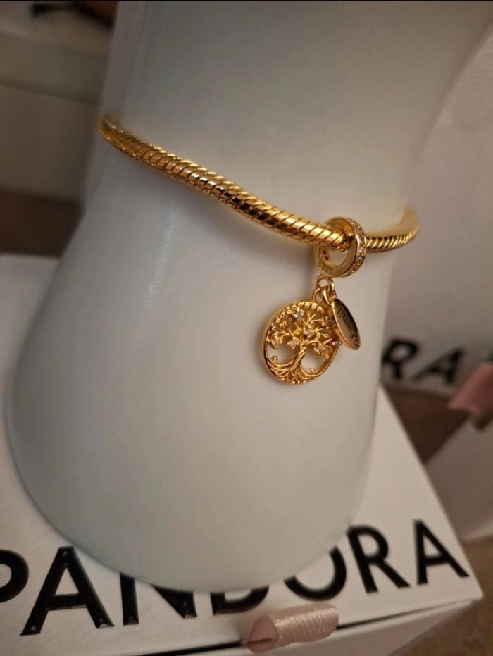 Charm double pendentifs Arbre de vie - photo numéro 2