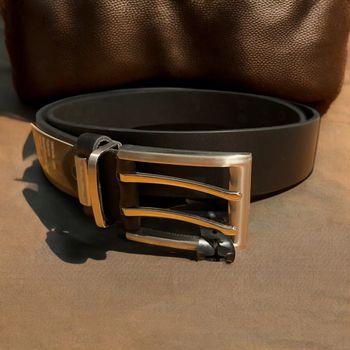 Ceinture en cuir véritable, authentique et durable – Accessoire élégant et intemporel taille 105 cm