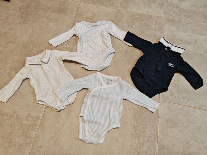 Lot vêtements bébé garçon 1 mois hiver - photo numéro 3