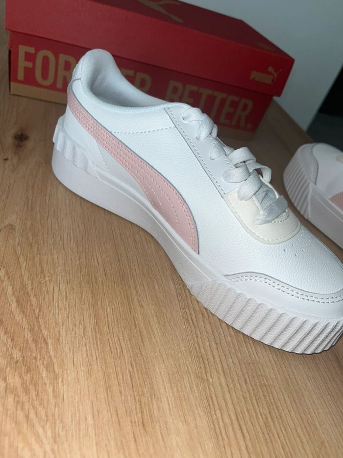 Baskets, Puma, Femmes, Blanches, Neuves, Taille 37.5 - photo numéro 5