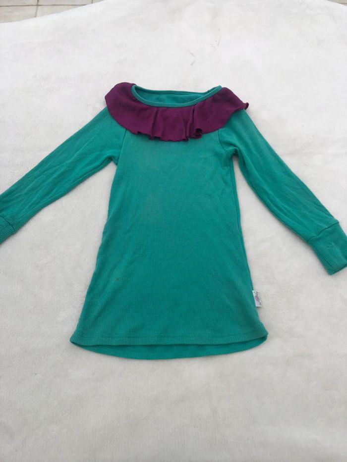Robe pink wooly 5-7 ans
