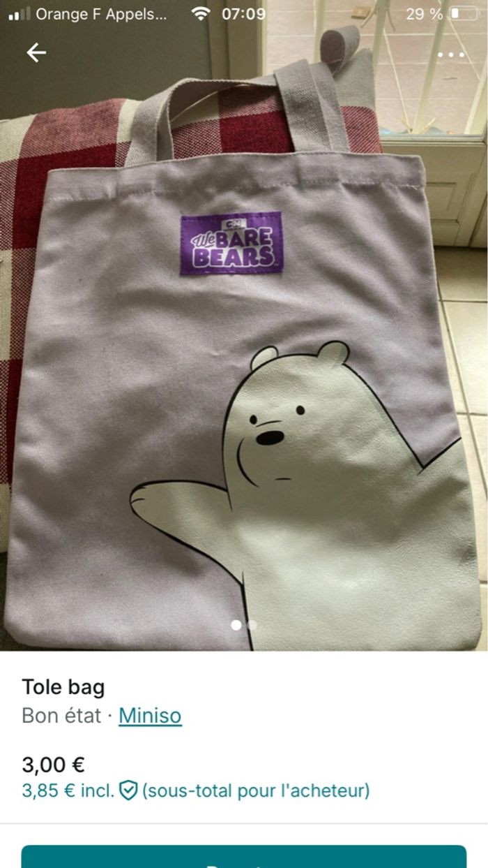 Tole bag
