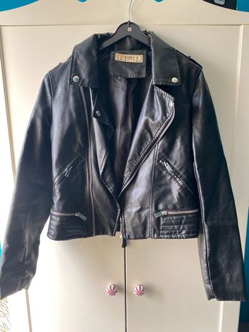 Veste  similicuir 