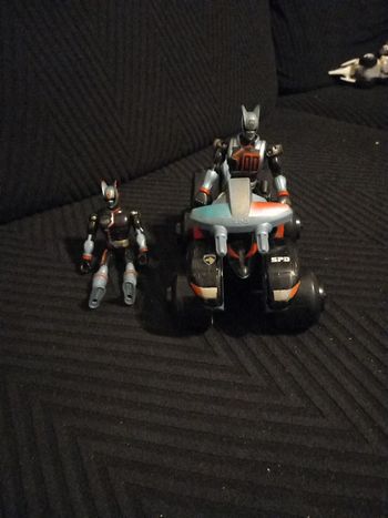 Power rangers bleu SPD Delta Morph ATV