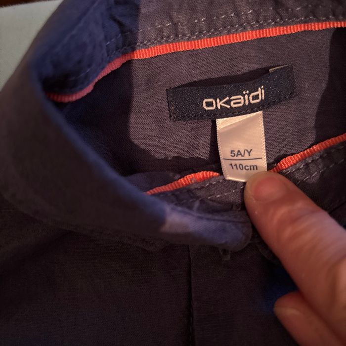 Vends lot de deux chemises okaidi 5 ans très bon état - photo numéro 3