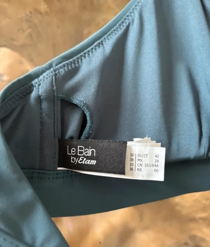 Haut de maillot de bain Etam femme bicolore triangle - photo numéro 7