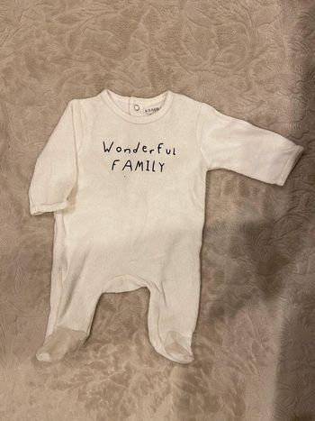 Pyjama bébé 1 mois