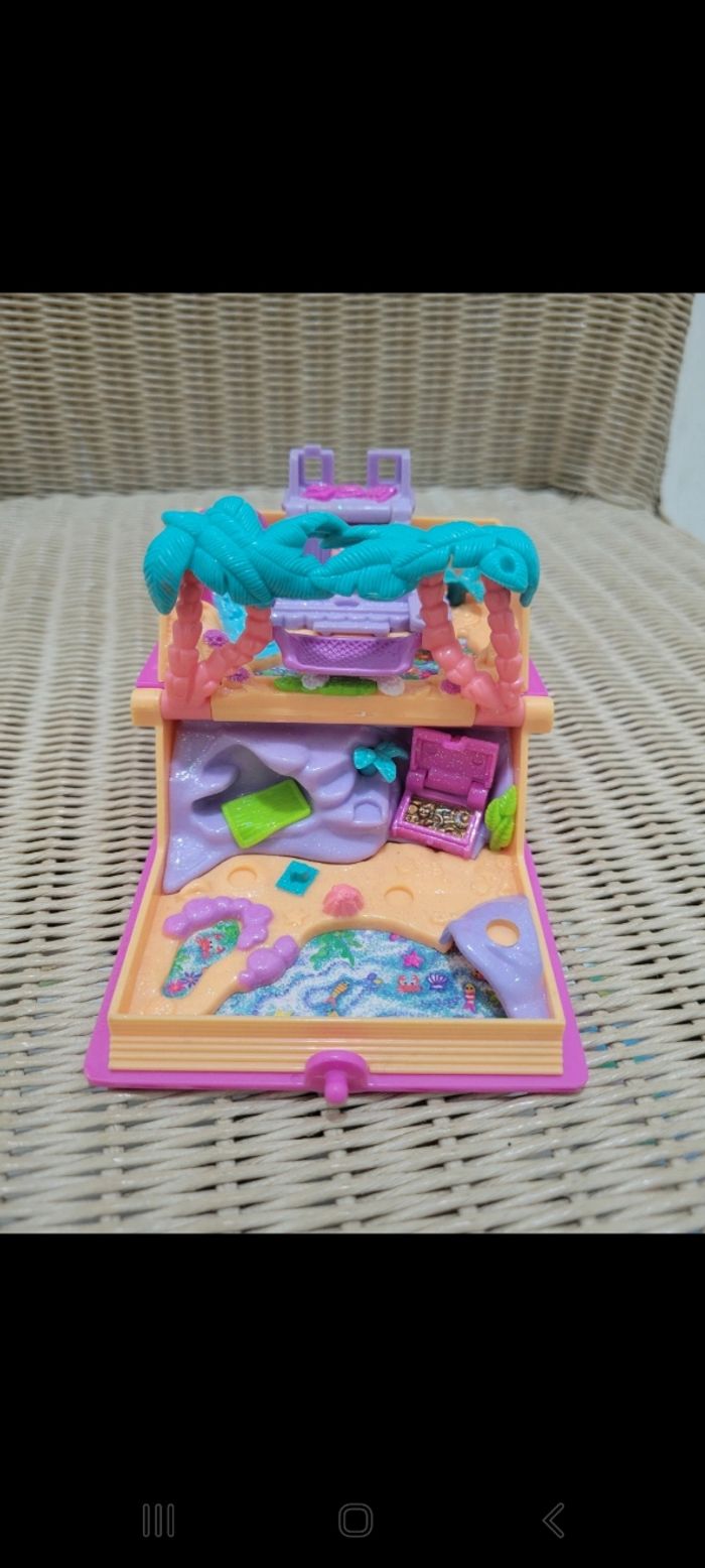 Livre plage/océan Polly Pocket 1995