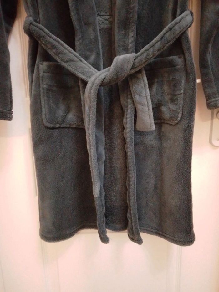 Robe de chambre/peignoir gris foncé T.10/12 ans - Kiabi - photo numéro 10