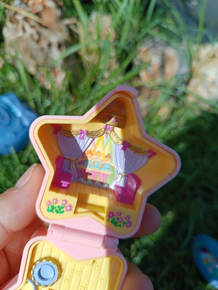 Polly pocket bluebird bague ring boîte étoile star rose saumon tiny ballerina ballerine danseuse - photo numéro 6