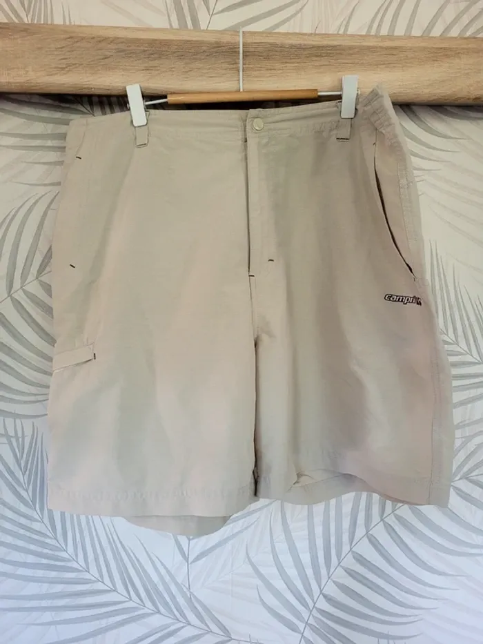 Short homme campri taille XL crème