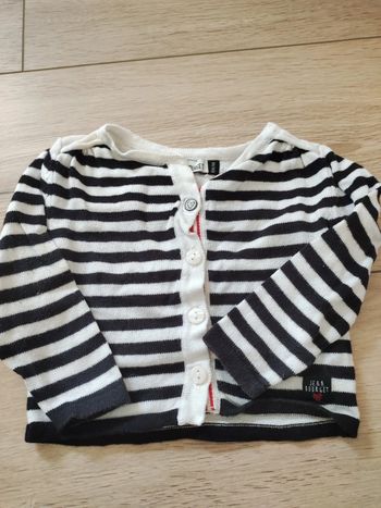 Gilet Jean Bourget 6mois