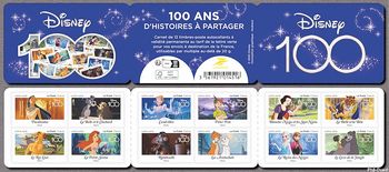 Lot de 5 carnets de 12 timbres 