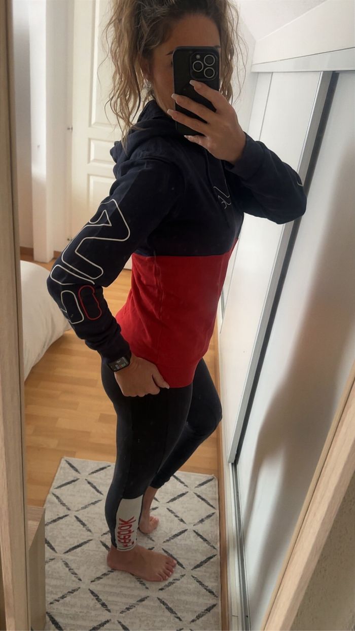 Sweat FILA à capuche - photo numéro 3