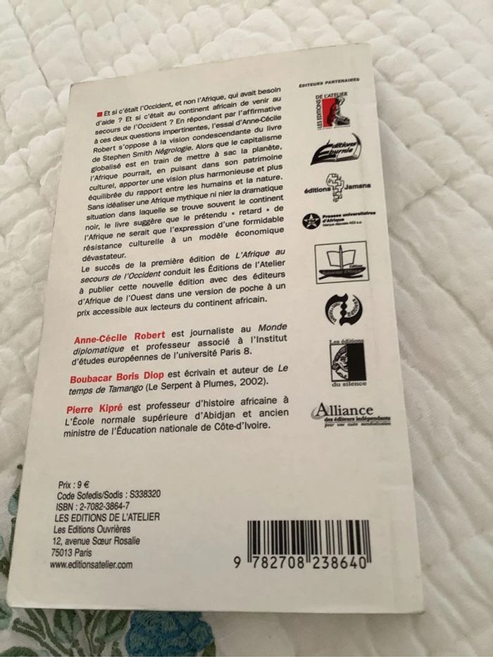 L’Afrique au secours de l’occident, par Anne-Cecile Robert - photo numéro 2