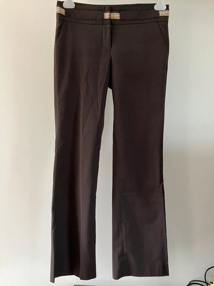 Pantalon marron Naf Naf 40 - photo numéro 3