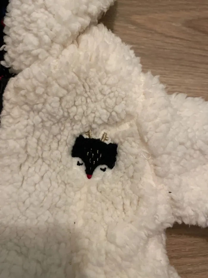 Manteau réversible catimini + bonnet - photo numéro 4