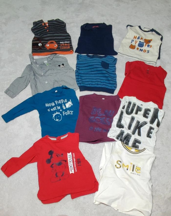 Lot pantalons pull garçon 6 mois - photo numéro 3