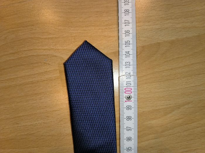 Cravate bleue 150 cm C&A - photo numéro 5