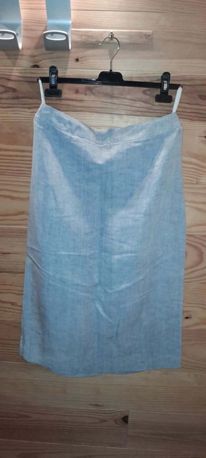 Jupe mi longue en lycra - photo numéro 2