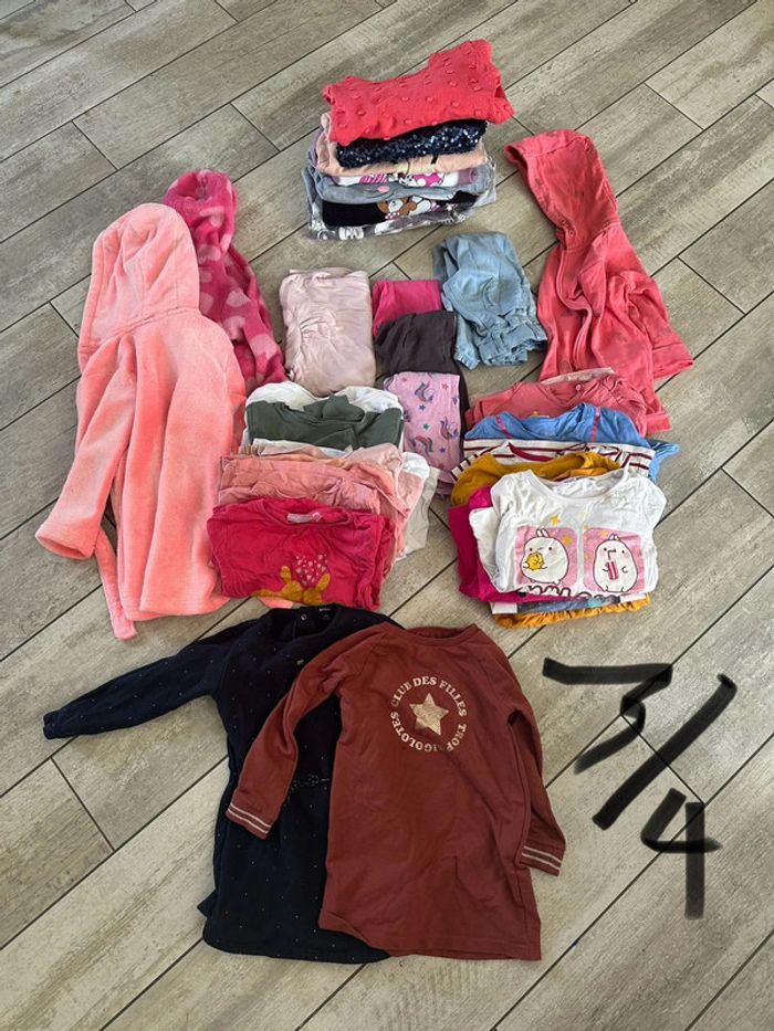Lot fille 3/4 ans hiver / automne