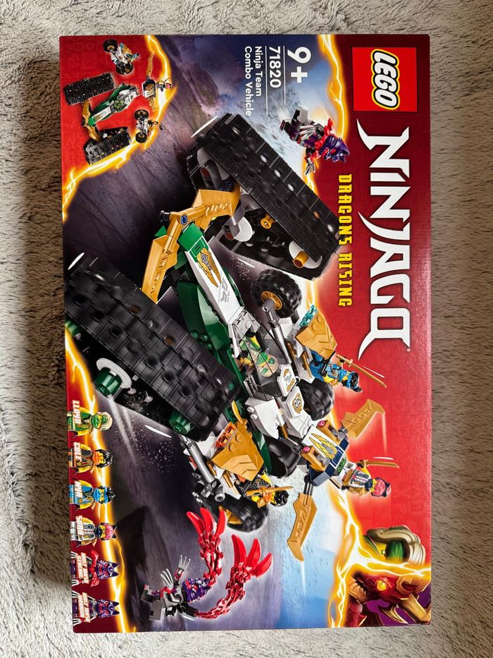 LEGO NINJAGO 71820 – Ninja Team Combo Vehicle – 309 pièces – Neuf scellé