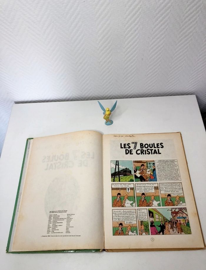 Tintin  les 7 boules de cristal - photo numéro 5