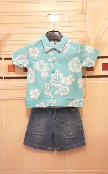 Ensemble fleuri T12 mois - V92B