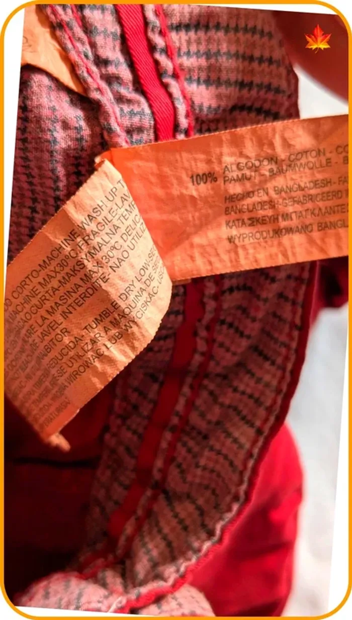 Chino rouge femme Zara 34 - photo numéro 4