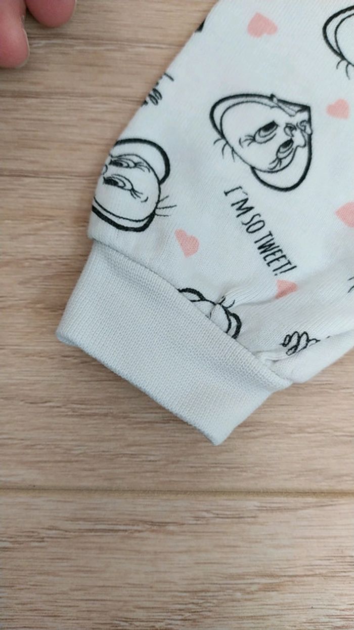 Pantalon Titi looney toons coeur 1 mois - photo numéro 4