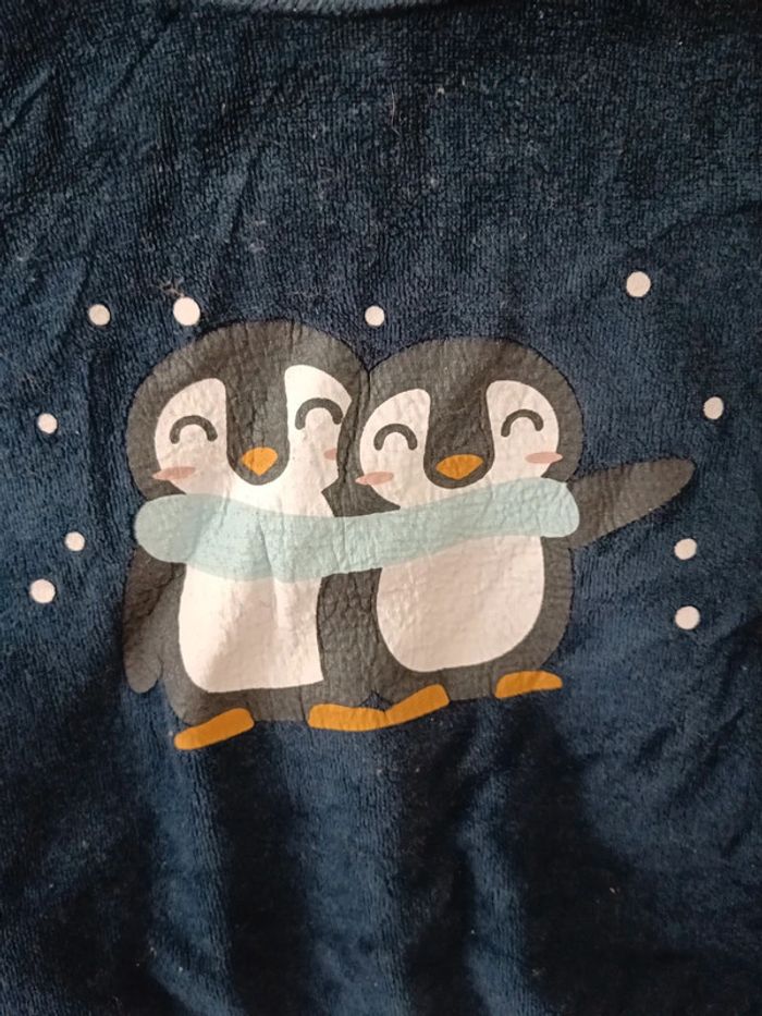 Pyjamas 2 pièces mes petit cailloux pingouin - photo numéro 3