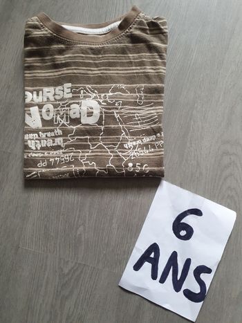 Maillot t-shirt 6ans garçon