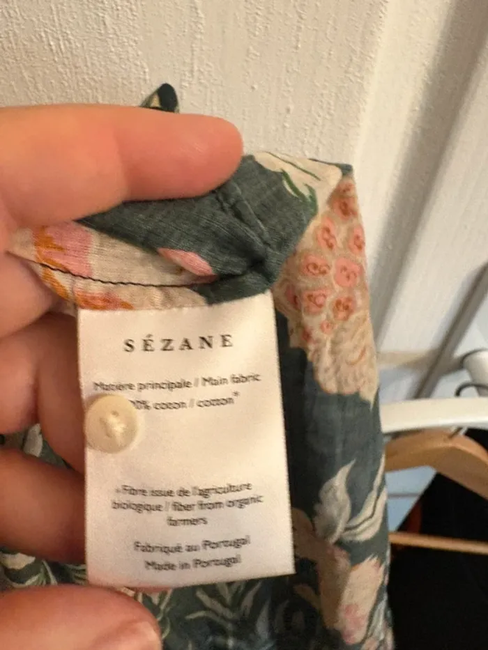 Chemise Sezane pierrot taille 44 - photo numéro 3