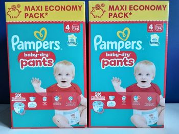 Pampers pants taille 4 (9-15 kg )