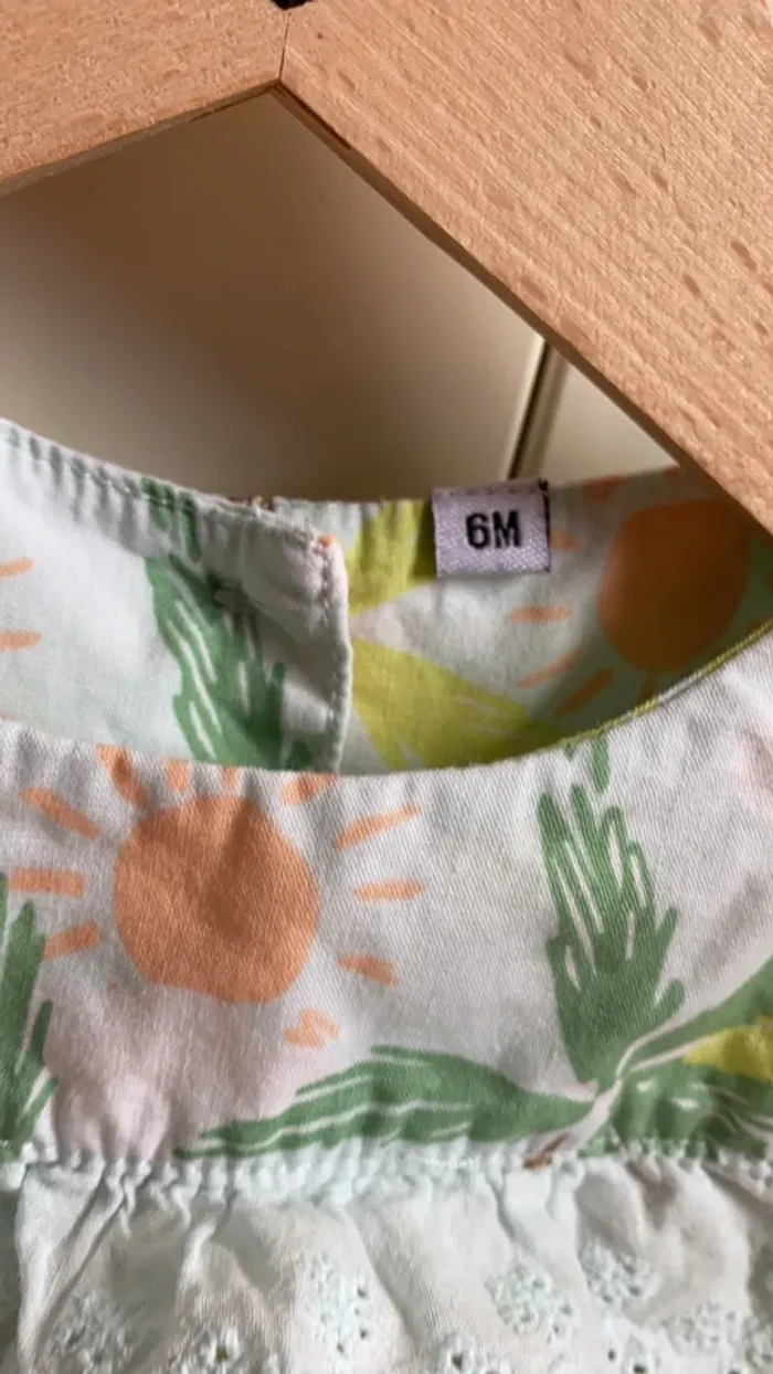 Robe d’été avec cache couche - photo numéro 2