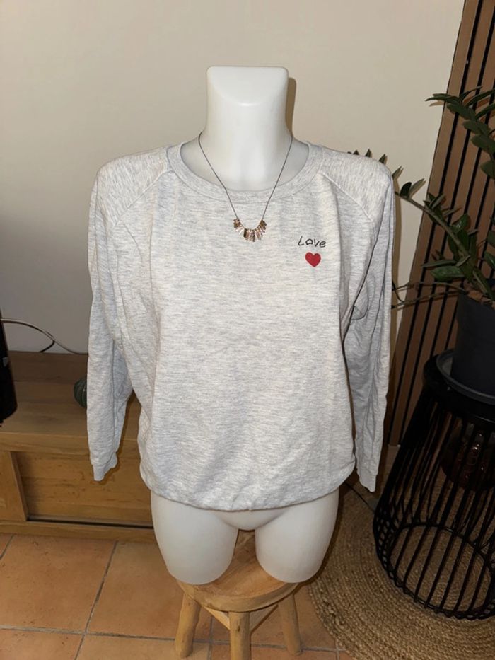 Sweat gris léger
