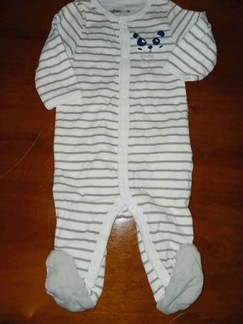 Pyjama panda 1 mois gémo