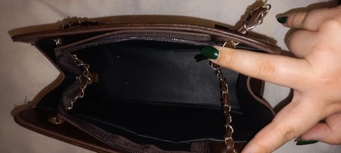Sac à main marron - photo numéro 6