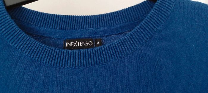 Pull homme col rond bleu taille M In Extenso - photo numéro 3
