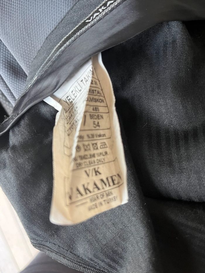Costume homme 3 pièces gris chic mariage cérémonie fête taille 54/46 - photo numéro 12