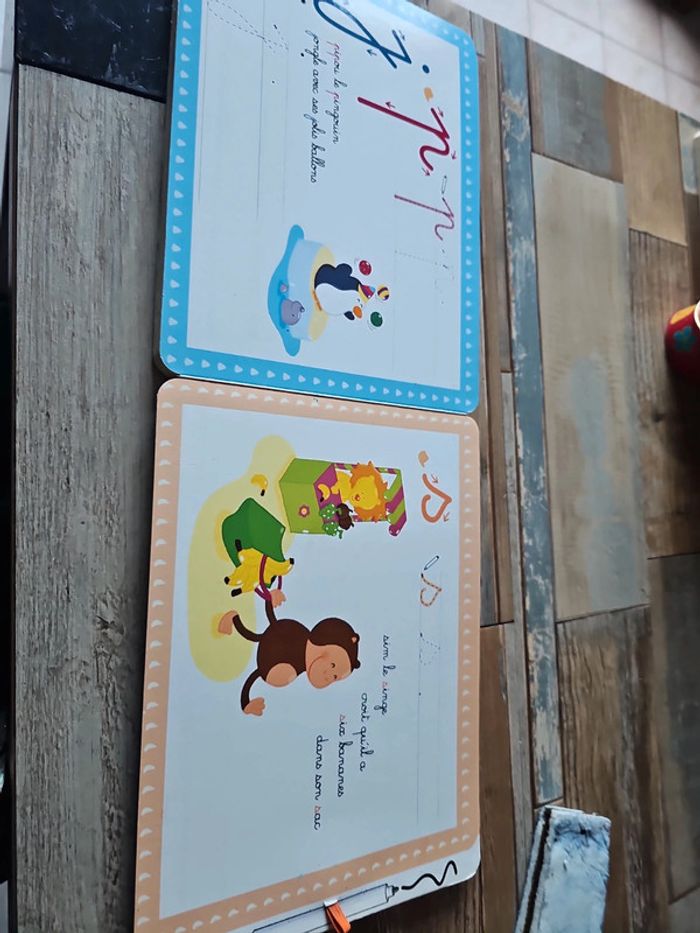 Livre effaçable mes premières lettres miniscule sur ardoise dès 4 ans - photo numéro 6