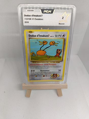 Carte pokémon pca
