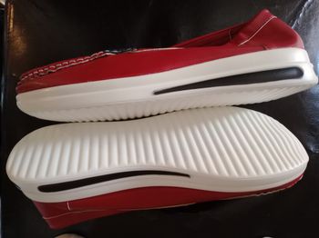 Mocassin rouge 43