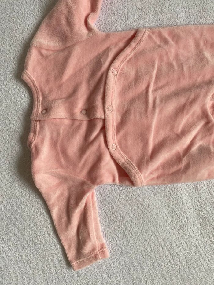 Pyjama velours neuf 0 mois - photo numéro 4