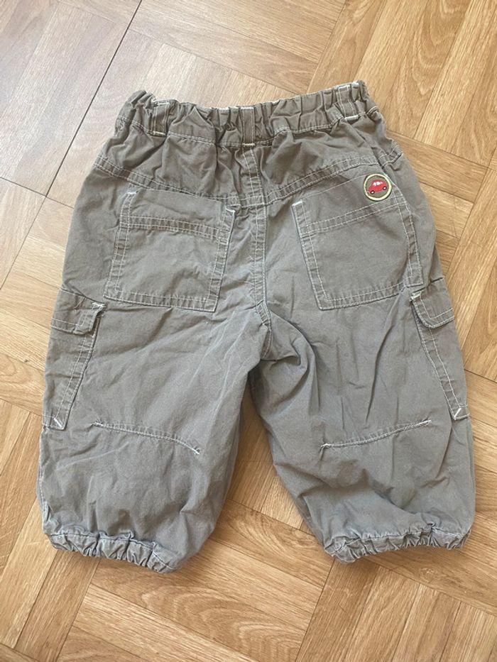 Pantalon cargo marron taille 6/9 mois H&M - photo numéro 3